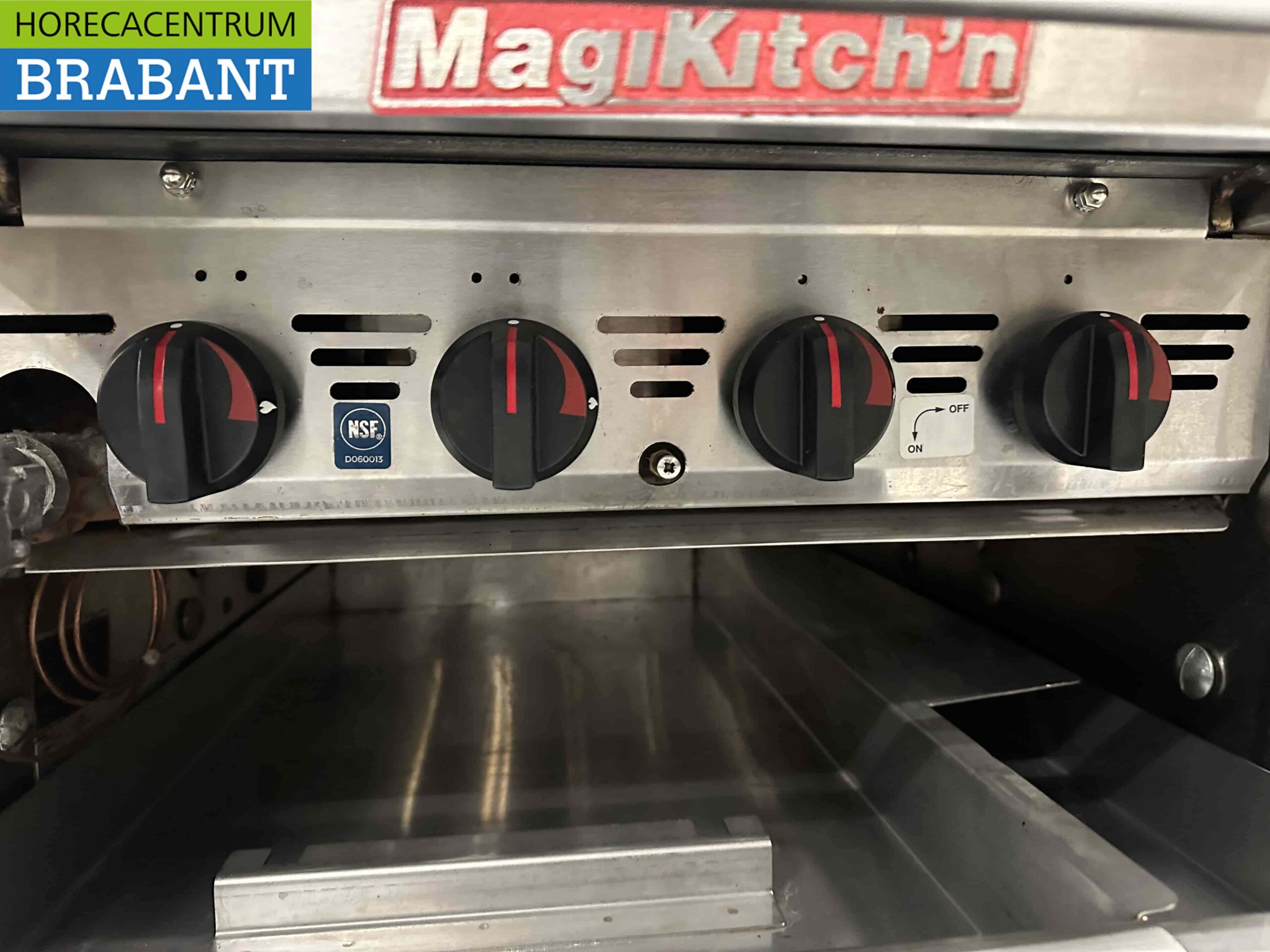 MagiKitch'n Char Grill aus Edelstahl 60 cm GAS Catering - Horecacentrum ...