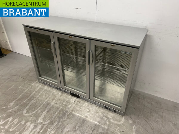 Gastro-Cool Bar Kühlbox 3 Flügeltüren 133,5 cm 230V Horeca – Bild 2